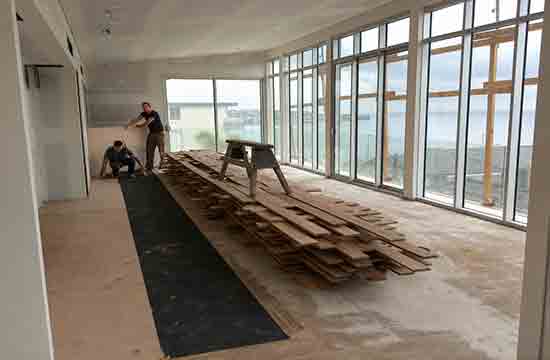 floor installation